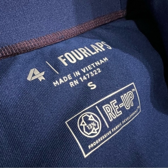 Fourlaps Venture Half-Zip Top - Men's Blue Size Small - Picture 6 of 14